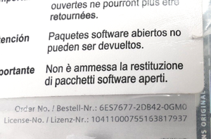 PLC SIMATIC Software Pack PLC + HMI | 6ES777-2DB42-0GM0 | 677-2DB42-0GM0 6ES7 - Product Image 2