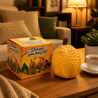 Jouet Squishy Géant Réaliste Durian, Jouet Sensoriel Anti-Stress Jumbo, Grand Jouet à Presser en Forme de Fruit pour Enfants et Adultes, Idéal Cadeau
