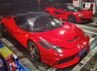 Capot en fibre de carbone de style S pour capot de voiture Ferrari 458 Speciale 2011-2016