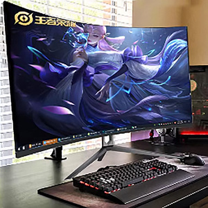 Werkseitig gebogener 27/32/34 Zoll Gaming <span class=keywords><strong>Monitor</strong></span> 2K/4K/5K <span class=keywords><strong>Computer</strong></span> gebogener <span class=keywords><strong>Monitor</strong></span> 4k oled Gaming <span class=keywords><strong>Monitor</strong></span> 144HZ 165HZ Lcd <span class=keywords><strong>Monitor</strong></span> - Product Image 1