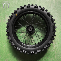 2026 Sur-Ron Light Bee 2ème Génération Kit de Conversion Roues Enduro pour Vélo Électrique 16/19 Pouces, Moyeux en Aluminium CNC Noir, Pneus de Moto Tout-Terrain