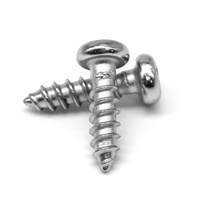 Vis autotaraudeuses à tête fraisée cruciforme, fixations métalliques durables pour meubles et armoires