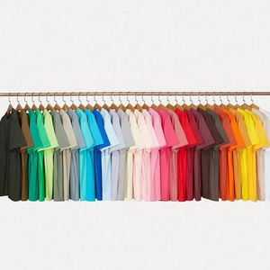 Design OEM/ODM Manufacturer Custom Logo Print High Quality Solid Casual Regular T-shirt Custom Streetwear Blank - Product Image 6