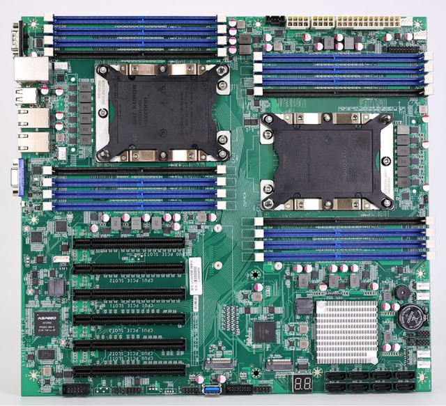 Baoyu Dual-socket Server Motherboard Supports 1st and 2nd Generation Intel Processors