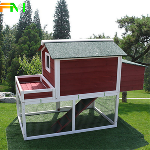 Poulaillers en bois de haute qualité poulailler en bois avec rampe cages pour animaux de compagnie à vendre poulailler maison - Product Image 3