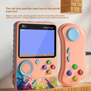 X5 500 In 1 Mini Game <span class=keywords><strong>Handheld</strong></span> Game Spelers Draagbare <span class=keywords><strong>Retro</strong></span> Videoconsole 8 Bit 3.0 Inch Kleur Lcd-Scherm Speelgoed Spelletjes Geschenken - Product Image 2