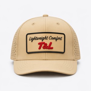 Wholesale Custom Logo Vinyl Badge 6 Panel Quick Dry Baseball <b>Cap</b> Sun Protection Sports Gorras Hat Fashionable <b>Vintage</b> One - Product Image 2