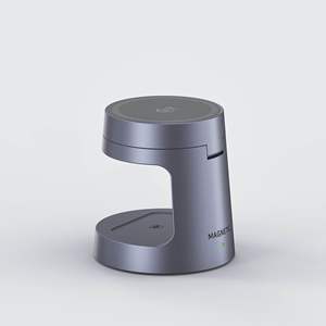 Para los nuevos lanzamientos de 2026, versión Q2.2. Cargador inalámbrico magnético 3 en 1 plegable de 25 W de <span class=keywords><strong>carga</strong></span> rápida para teléfono 17 16, reloj, auriculares, <span class=keywords><strong>airpods</strong></span> - Product Image 3