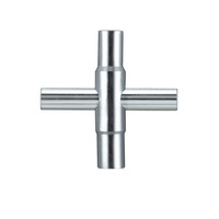 Kunci pas Sillcock 4 cara Set 1/4 9/32 "5/16" 11/32 "baja multi-fungsi kunci air utilitas untuk sillcoccks keran keran spigot