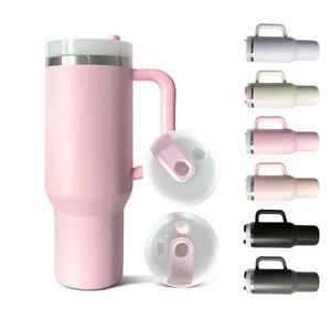 แก้วสแตนเลสเก็บความร้อนกันรั่วสำหรับรถยนต์ขนาด40ออนซ์ฝาปิดเป็น304 - Product Image 2