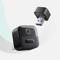 Ottocast Nouveau Mini Adaptateur de Voyage USB Portable Universel Intelligent Sans Fil Android Auto Carplay Dongle Bluetooth 5.4 Wi-Fi Double Bande