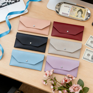 Cartera de piel sintética reutilizable RTS Stock, organizador de dinero cuadrado, sobre para efectivo, regalo de negocios, monedero para guardar dinero en efectivo - Product Image 6