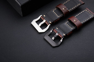 <span class=keywords><strong>Bracelet</strong></span> de remplacement en <span class=keywords><strong>cuir</strong></span> vintage pour hommes, 20mm 22mm 24mm 26mm, pour montre connectée <span class=keywords><strong>Apple</strong></span> - Product Image 5