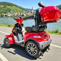 Scooter de mobilité puissant 1000W 60V pour extérieur, 4 roues, loisirs, personnes âgées, autonomie 60km, charge lourde