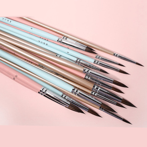 Set <span class=keywords><strong>di</strong></span> 6 <span class=keywords><strong>Pennelli</strong></span> <span class=keywords><strong>per</strong></span> <span class=keywords><strong>Acquerello</strong></span> in Pelo <span class=keywords><strong>di</strong></span> <span class=keywords><strong>Martora</strong></span> Nera, Punta Rotonda, <span class=keywords><strong>per</strong></span> Pittura ad <span class=keywords><strong>Acquerello</strong></span>, <span class=keywords><strong>per</strong></span> Adulti, Principianti e Studenti, <span class=keywords><strong>per</strong></span> Dipingere a Mano - Product Image 6