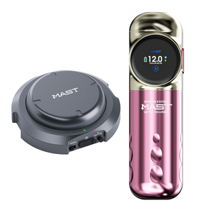 Macchinetta per Tatuaggi Elettrica Wireless Bluetooth a Ricarica Rapida Permanente Archer S WQP-052 in Rame, Penna per Tatuaggi 12V Corsa 4.2mm 169g - Product Image 1
