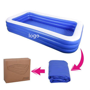 Non-Toxic Durable PVC Inflatable Swimming Pool 5MM Thick Eco-Friendly Outdoor Camping <b>Water</b> Play Pool - Product Image 2