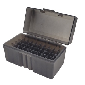 Fornitura di Fabbrica Scatola Munizioni Durevole in Plastica Attrezzatura per Ricarica Munizioni Scatola da 50 Colpi Cal. .223 - Product Image 1
