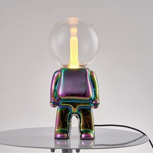 Lampe de bureau Thinker E27 LED avec commande tactile, lampe de table, veilleuse de chambre, éclairage d'ambiance, ornement décoratif - Product Image 4