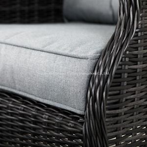 Leisure Contemporary Aluminum <b>Outdoor</b> Garden Furniture Set <b>Rattan</b> Recliner for Farmhouse Apartment Living Room - Product Image 5
