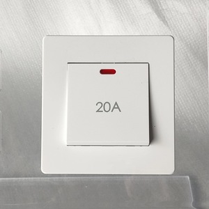Minimalist White Wall <b>Switch</b> with Bell Icon <b>Touch</b> Control 1-Way IP20 PC Material Wi-Fi Enabled Smart Life App 2 USB a Ports - Product Image 3