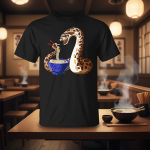 T-shirt Serpent Mignon Mangeant des Ramen Style Anime Hognose Snake - Product Image 3