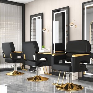 Chaise de salon de coiffure pour la coupe, le coiffage et la coloration des cheveux, chaise de beauté et de soins capillaires - Product Image 2