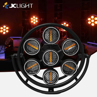 7*60W Retro Pixel Flash Stage Light Dmx Nuevo halógeno SMD5050 Rgb Vintage Luz de fondo para Bar Club Party