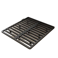 Lit en métal forgé de simplicité moderne avec cadre en fer forgé épais Style de conception minimaliste pour une utilisation en appartement
