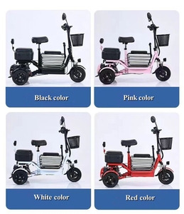 Un petit vélo électrique pliable à <span class=keywords><strong>trois</strong></span> <span class=keywords><strong>roues</strong></span> pour le transport des enfants, adapté aux femmes âgées à la maison - Product Image 6