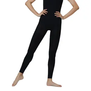 하이 퀄리티 고탄성 나일론 스판덱스 발레 댄스 착용 블랙 핑크 화이트 선탠 여성 성인 여자 아이 발 없는 스타킹