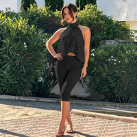 Ensemble de leggings mi-longs tendance et populaires pour femmes, collection été 2026, vente en gros