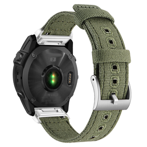 Correa de reloj deportivo de ajuste rápido de nailon de 22mm y 26mm Win-Win para <span class=keywords><strong>Garmin</strong></span> Tactix7pro Fenix 7X 8 7 Pro Fenix 6X 6 5X 5Plus correa de repuesto - Product Image 4