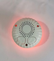 Boîte à Sons avec Lumière, Activation par le Pleurs, Aide au Sommeil, Appareil à Bruit Blanc pour Bébé, Cadeaux en Peluche, Jouets Ours