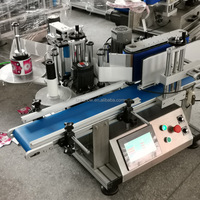 Machine d'étiquetage de table professionnelle K Snow semi-automatique électrique PLC pour adhésifs, plastique, métal, verre, papier et boîtes