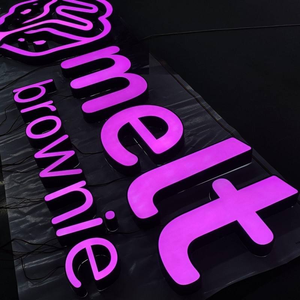 Letras LED Acrílicas con Retroiluminación Metálica para Negocios, Letrero para Baños, Señalización para Empresas y Hospitales, Decoración Exterior con Efecto 3D - Product Image 5