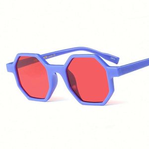 Lunettes de soleil carrées tendance 2021 pour femmes, logo personnalisé, protection UV400, lunettes de soleil polygonales - Product Image 5