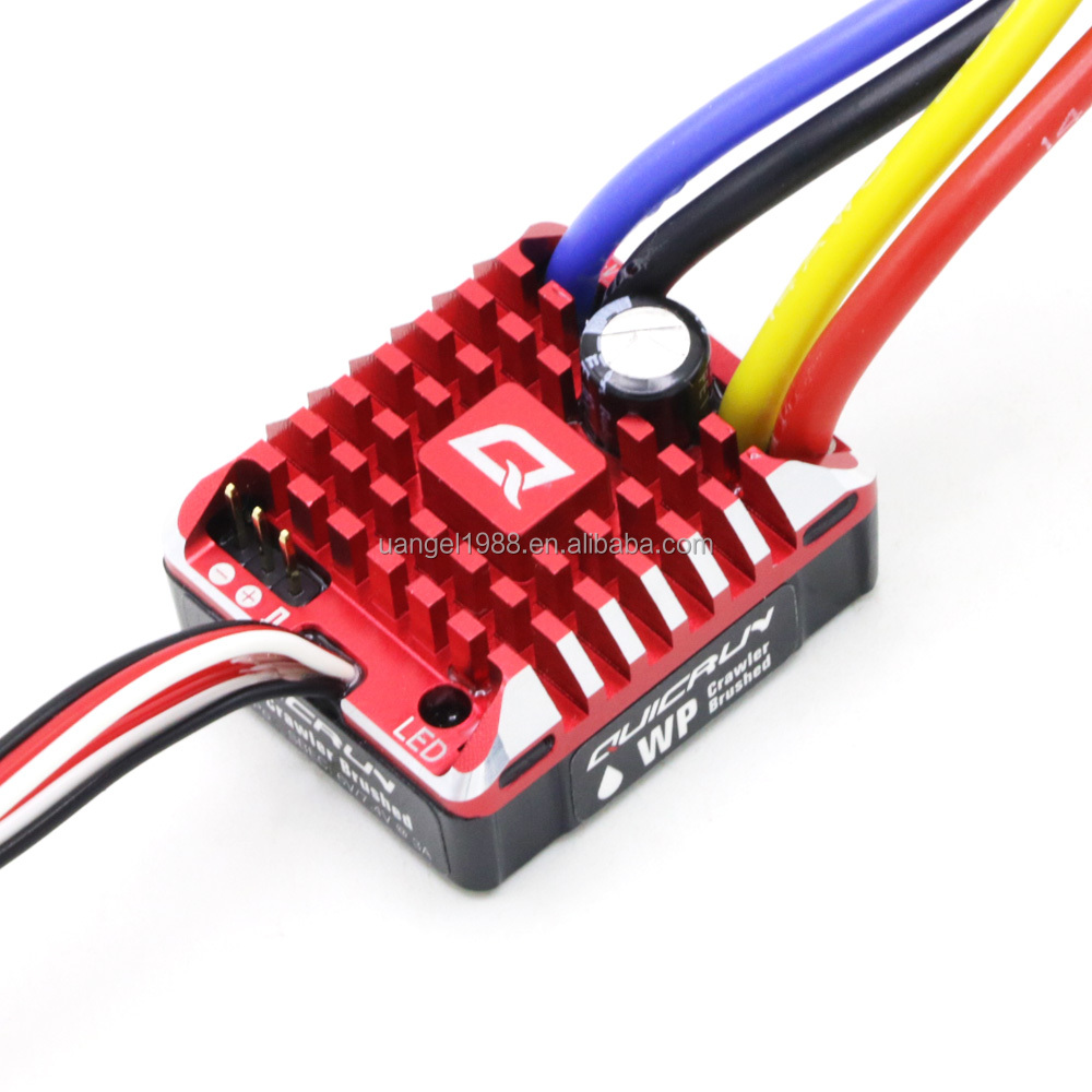 Hobbywing QuicRun WP 1080 防水ブラシESC 1/10 1/8 RCカー用