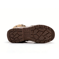 Bottes tactiques de désert personnalisées pour hommes, imperméables, à lacets, en cuir suédé et tissu Oxford, pour l'escalade et la marche
