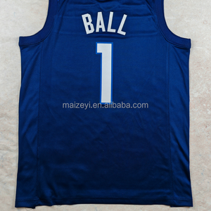 <span class=keywords><strong>Maillot</strong></span> de basket-ball <span class=keywords><strong>LaMelo</strong></span> Ball Minnesota blanc de qualité supérieure, prêt à être expédié - Product Image 4