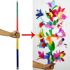 Vanishing Cane to Flower Bunch <strong>Magic</strong> <strong>Tricks</strong> <strong>Magic</strong> Props Funny Kid Stage <strong>Magic</strong> <strong>Tricks</strong> Metal Wand - Product Image 4
