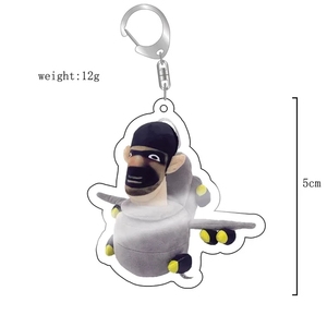 Llavero de acrílico con foto de peluche de <span class=keywords><strong>Skibidi</strong></span> Toilet, juguetes coleccionables, regalos para niños, fans, adultos, figura de anime, Titan TV Man, Cameraman - Product Image 3