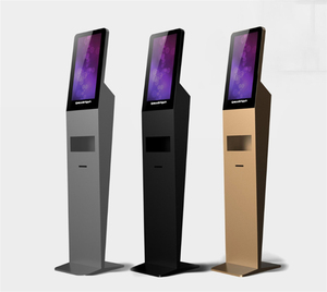 support au <span class=keywords><strong>sol</strong></span> sans contact mural automatique distributeur de savon gel <span class=keywords><strong>désinfectant</strong></span> pour les mains digital signage kiosk - Product Image 1