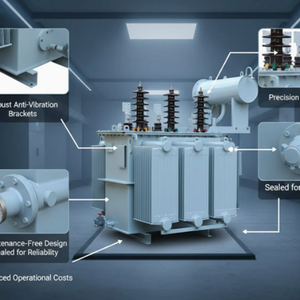 Transformador Compacto para Subestación 11KV 0.4KV 400KVA 630KVA 1000KVA Unidad Eléctrica Tipo Caja para Exteriores - Product Image 2
