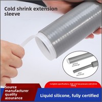 Kits de Accesorios para Cables de Alimentación de 10KV de Alto Voltaje, Conductor de Cobre, Aislamiento de Silicona, Termocontraíbles en Frío, Terminación para Exteriores, Revestimiento de PE
