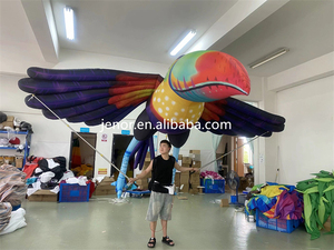 Disfraz Inflable <span class=keywords><strong>Gigante</strong></span> de Tucán, Marioneta de Aves Inflable para Desfiles y Actuaciones al Aire Libre - Product Image 4