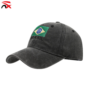 Gorra de Béisbol Casual de Algodón Suave, Estilo Retro, Transpirable, con Bordado de la Bandera de Brasil, Gorra de <span class=keywords><strong>Pico</strong></span> de <span class=keywords><strong>Pato</strong></span> para Fanáticos del Fútbol 2026 - Product Image 4