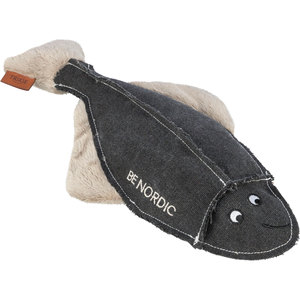 Juguete de Peluche para Mascotas Be Nordic Hajo Plaice Fish Fabric Plush de 35 cm - Product Image 1