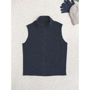 Flea's House-Up Vest M-Nair Femmes Formelle Puffer Gilet Broderie Fausse Fourrure Tricoté Tissu Tissé pour Bureau Court Printemps Hiver - Product Image 1
