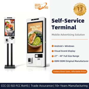 Kiosco de Autoservicio de 32 Pulgadas que Ahorra Trabajo, Máquina POS para Restaurantes con Pago por Código QR Integrado para un Pago Más Rápido - Product Image 5